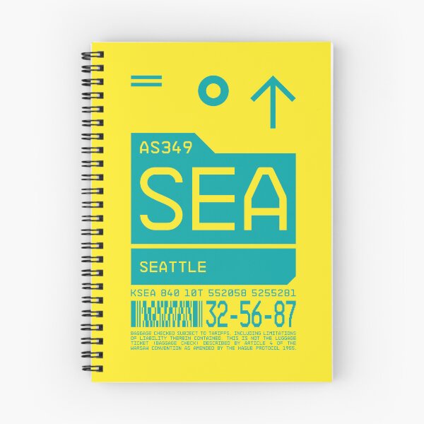 Item preview, Luggage Tag C - SEA Seattle USA designed and sold by VoodooCircus.