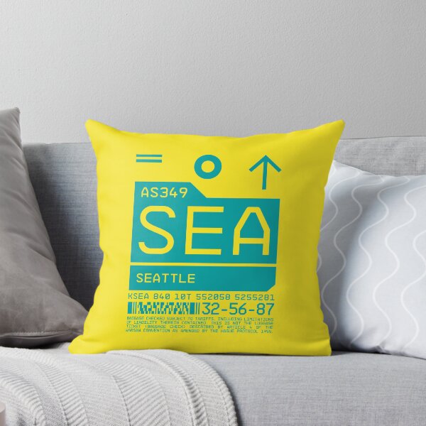 Item preview, Luggage Tag C - SEA Seattle USA designed and sold by VoodooCircus.
