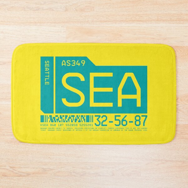 Item preview, Luggage Tag C - SEA Seattle USA designed and sold by VoodooCircus.