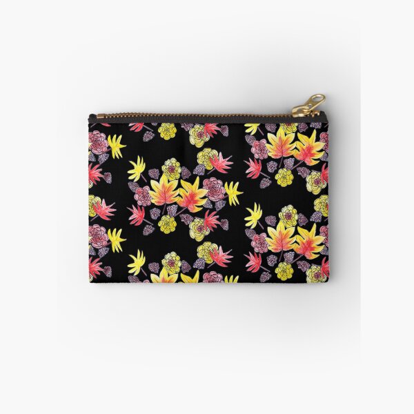 Item preview, Fall Florals 2 (Black Background) designed and sold by k.d schubach.