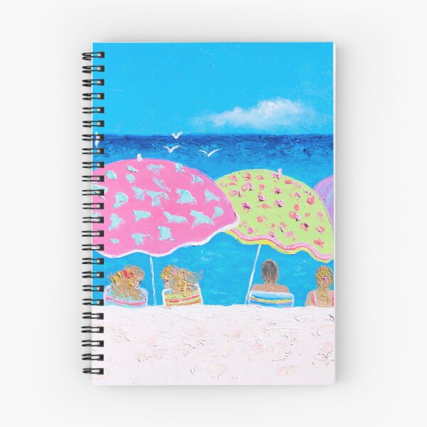 Item preview, Beach painting - Girl Talk designed and sold by MatsonArtDesign.
