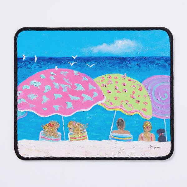 Item preview, Beach painting - Girl Talk designed and sold by MatsonArtDesign.