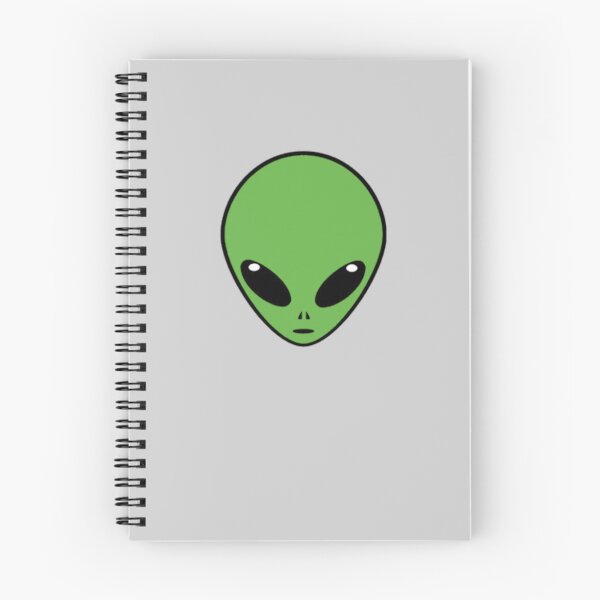 Item preview, Green alien head designed and sold by StuckandBlue.