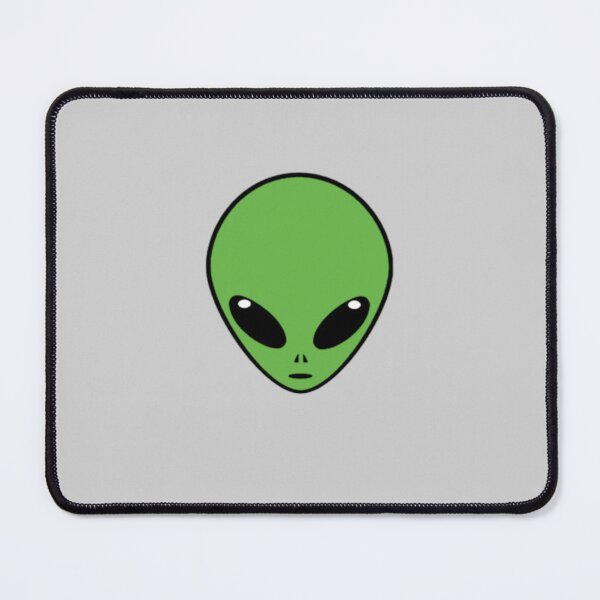 Item preview, Green alien head designed and sold by StuckandBlue.