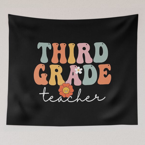 Item preview, Third Grade Teacher Retro Groovy Vintage First Day Of School designed and sold by colesabrina88.