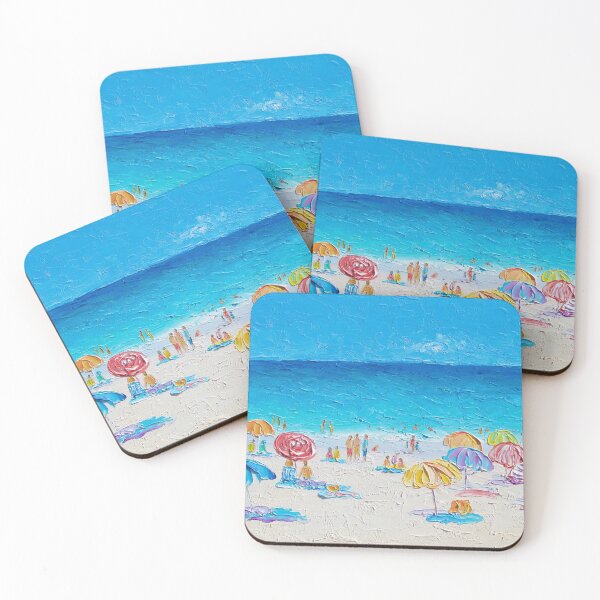 Item preview, Beach painting - Last Day of Summer designed and sold by MatsonArtDesign.