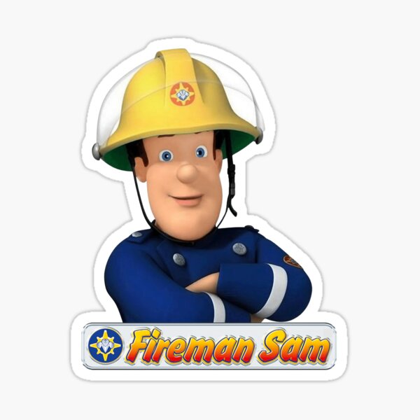Pegatinas: Bombero De Animados | Redbubble Pegatinas: Bombero De Animados | Redbubble