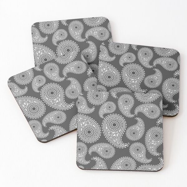 Item preview, Grey Paisley  designed and sold by Peculiar Peach.