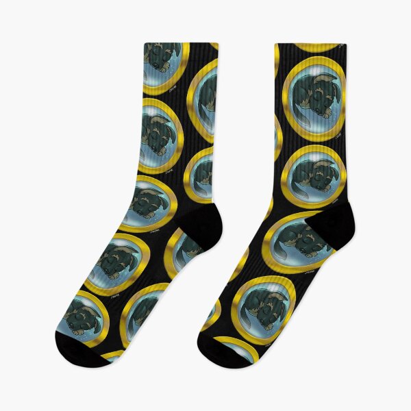 Item preview, Sleeping German Shepherd Puppy | Underwater Golden Spaceship | Bi Color designed and sold by Jovak.