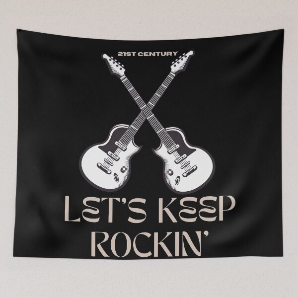 Item preview, Let's Keep Rocking designed and sold by Tamhanstar.