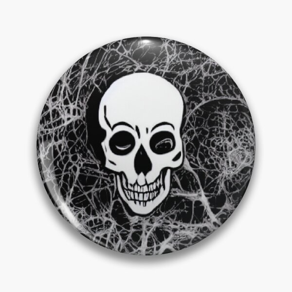 Item preview, Spooky skull Halloween pattern designed and sold by DopeDesign111.