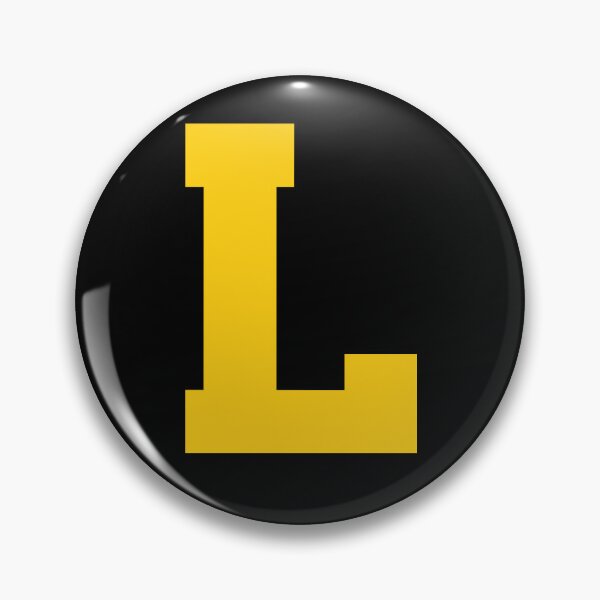 Item preview, Alphabet, Yellow L, Sports letter L designed and sold by TheCultStuff.