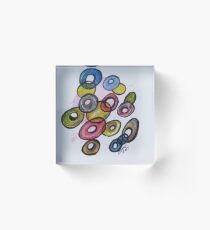 Art Doodle No. 7 Acrylic Block