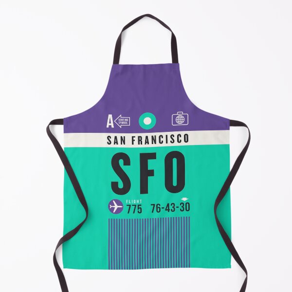 Item preview, Luggage Tag A - SFO San Francisco USA designed and sold by VoodooCircus.
