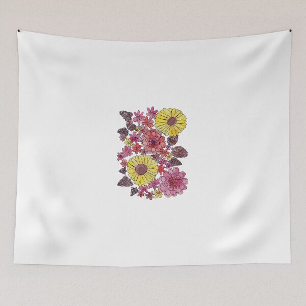 Item preview, Fall Flowers (black background) designed and sold by k.d schubach.