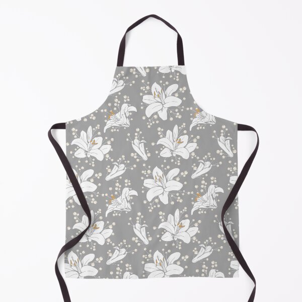 Artikelvorschau, Grey Lily Pattern entworfen und verkauft von Meggie-moos.