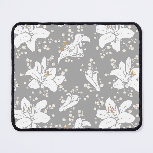 Item preview, Grey Lily Pattern designed and sold by Meggie-moos.