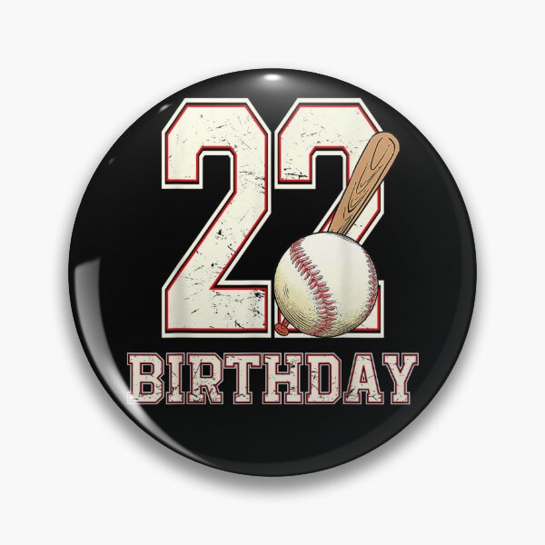 Item preview, 22th Birthday Funny Baseball Player Birthday Boy 22 Year Old  designed and sold by u8ritaae.