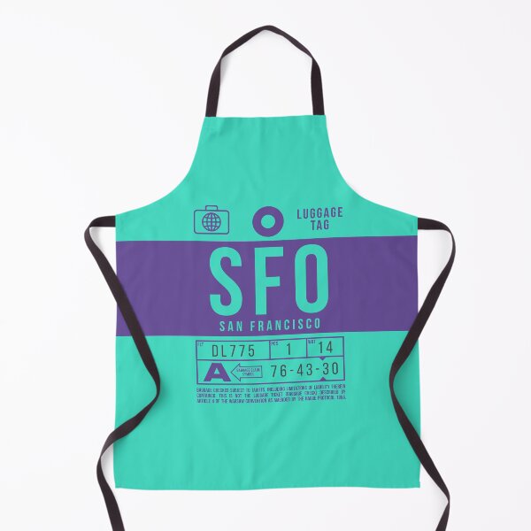 Item preview, Luggage Tag B - SFO San Francisco USA designed and sold by VoodooCircus.