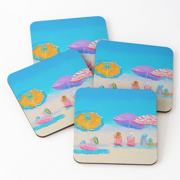 Item preview, Beach Art - A Day at the Seaside designed and sold by MatsonArtDesign.