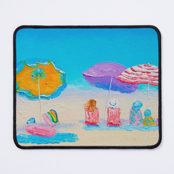 Item preview, Beach Art - A Day at the Seaside designed and sold by MatsonArtDesign.