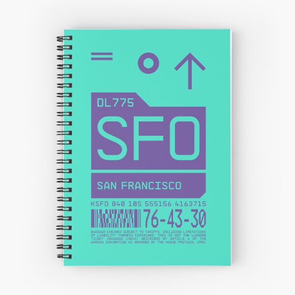 Item preview, Luggage Tag C - SFO San Francisco USA designed and sold by VoodooCircus.