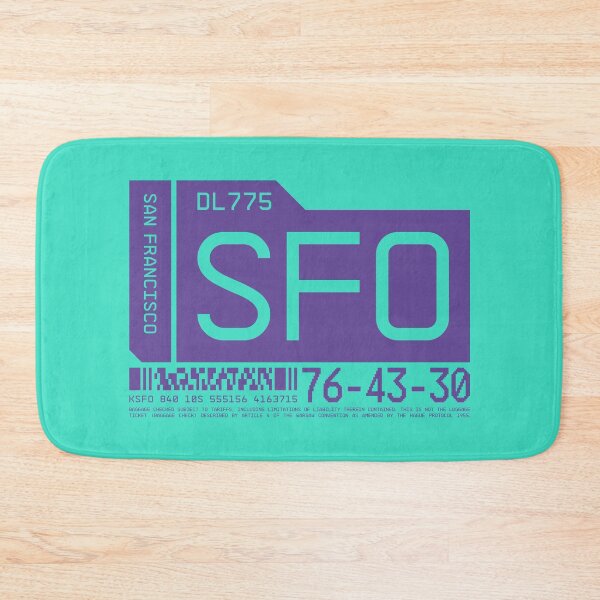 Item preview, Luggage Tag C - SFO San Francisco USA designed and sold by VoodooCircus.