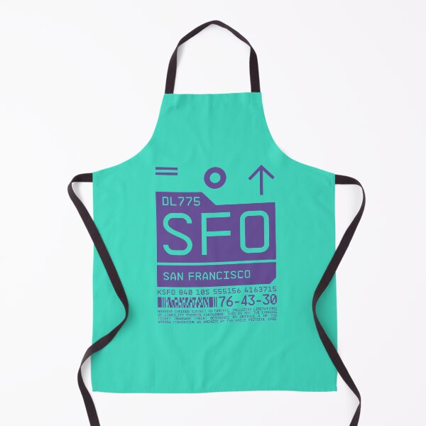 Item preview, Luggage Tag C - SFO San Francisco USA designed and sold by VoodooCircus.