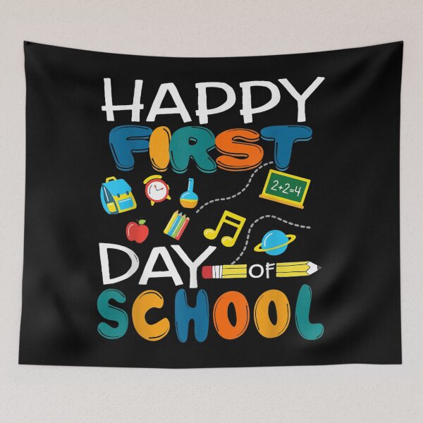 Item preview, Happy First Day Of School For Women Men Kid Teacher  designed and sold by u8ritaae.