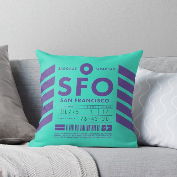 Item preview, Luggage Tag D - SFO San Francisco USA designed and sold by VoodooCircus.