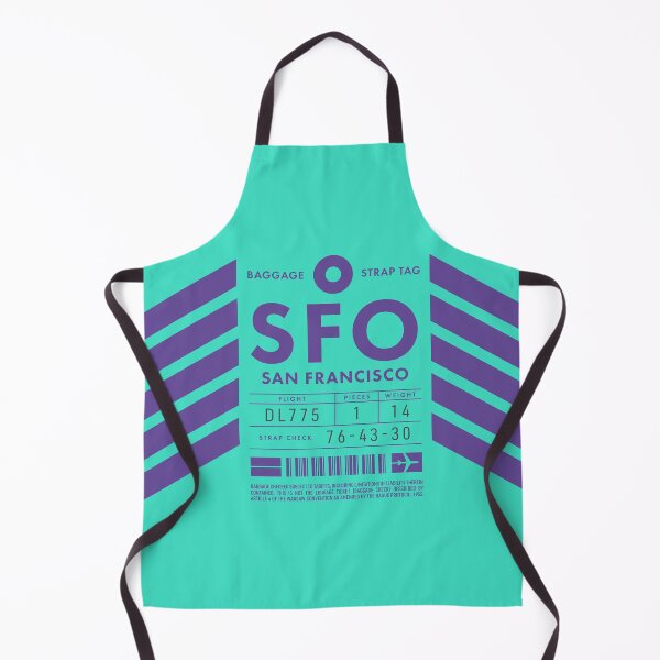 Item preview, Luggage Tag D - SFO San Francisco USA designed and sold by VoodooCircus.