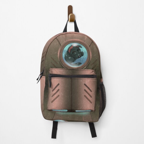 Item preview, German Shepherd Puppy Back Pack | Spaceship | Black designed and sold by Jovak.
