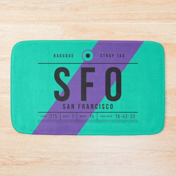 Item preview, Luggage Tag E - SFO San Francisco USA designed and sold by VoodooCircus.