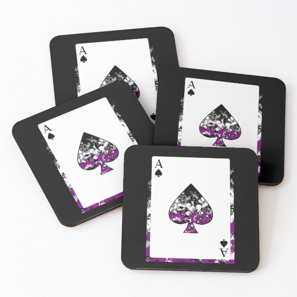 Item preview, Ace of Spades - Asexual  Demisexual Pride   designed and sold by TheRacingPit.