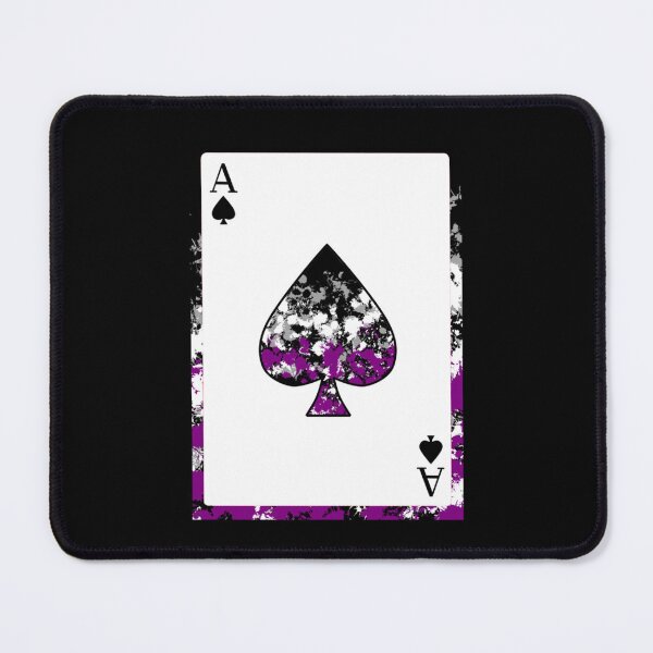Item preview, Ace of Spades - Asexual  Demisexual Pride   designed and sold by TheRacingPit.