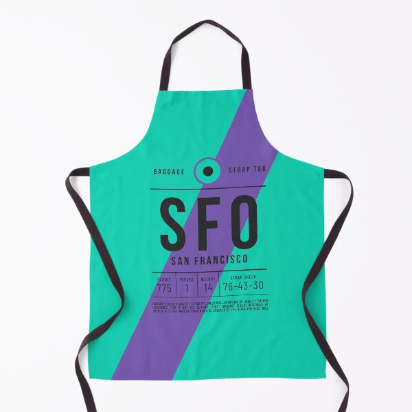 Item preview, Luggage Tag E - SFO San Francisco USA designed and sold by VoodooCircus.