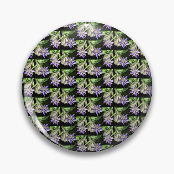 Item preview, Purple Borage designed and sold by wumplekin.