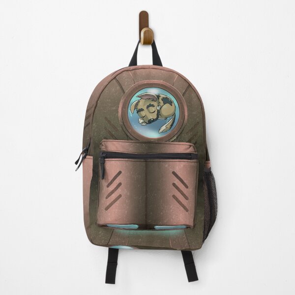 Item preview, German Shepherd Puppy Back Pack | Spaceship | Tan Black designed and sold by Jovak.