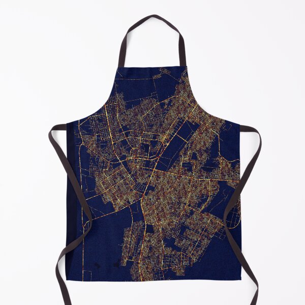 Item preview, Nouakchott, Mauritania Map - City At Night designed and sold by deMAP.