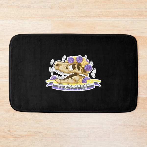 Item preview, Dinosaur Pride - theythem pronouns   designed and sold by TheRacingPit.
