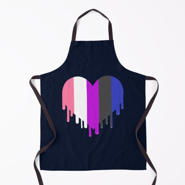 Item preview, Dripping Genderfluid Heart Genderfluid Pride designed and sold by TheRacingPit.