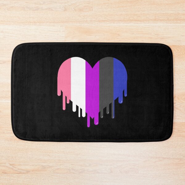 Item preview, Dripping Genderfluid Heart Genderfluid Pride   designed and sold by TheRacingPit.