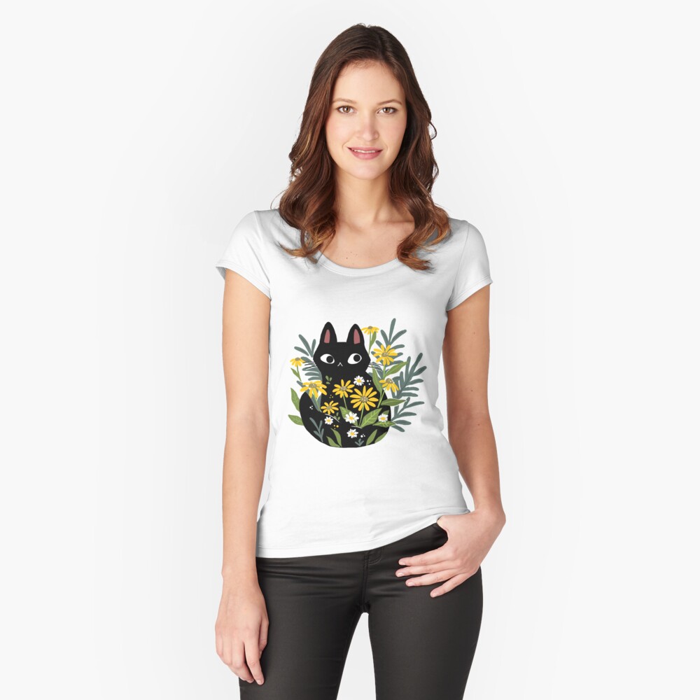 Aperçu de l'œuvre T-shirt échancré créée et vendue par michelledraws.