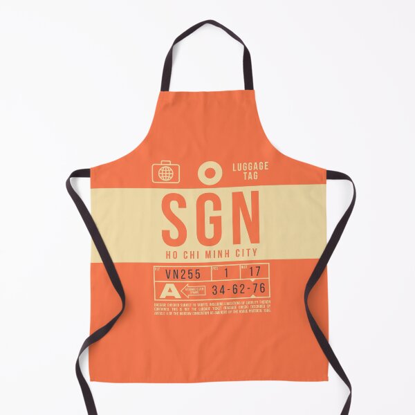 Item preview, Luggage Tag B - SGN Ho Chi Minh City Vietnam designed and sold by VoodooCircus.