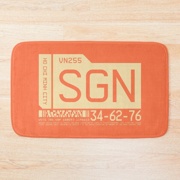 Item preview, Luggage Tag C - SGN Ho Chi Minh City Vietnam designed and sold by VoodooCircus.
