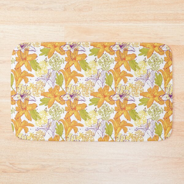 Artikelvorschau, Yellow Lily Pattern entworfen und verkauft von Meggie-moos.