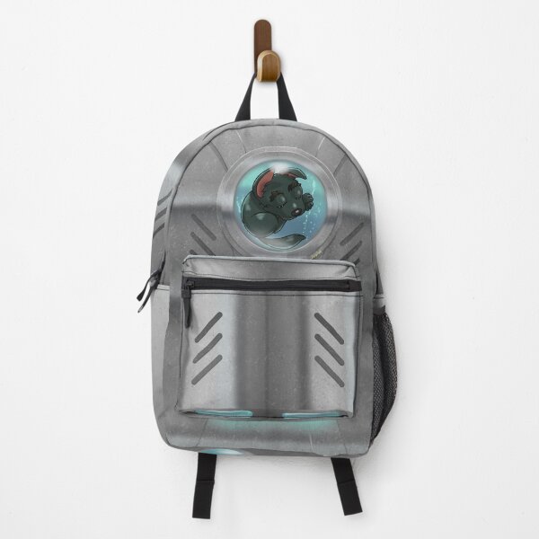 Item preview, German Shepherd Puppy Back Pack | Metal Spaceship | Black designed and sold by Jovak.