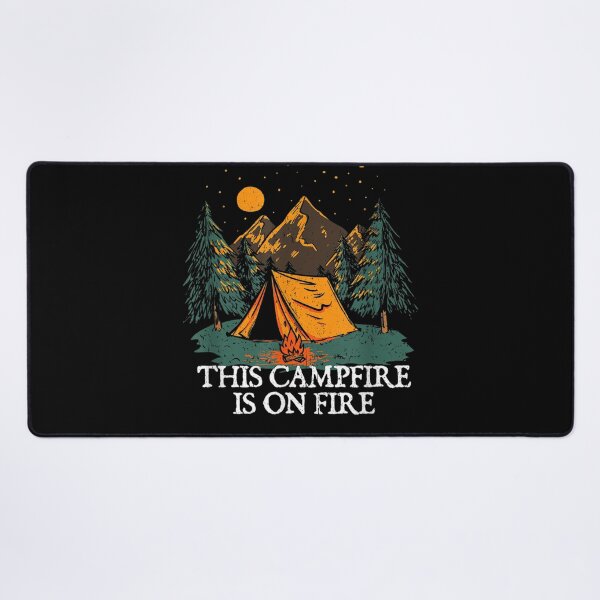Item preview, This Campfire Is On Fire Camping Dad Jokes Camper Punchline designed and sold by u8ritaae.