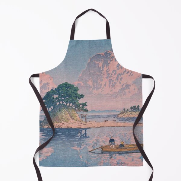 Item preview, Tsukumojima in Shimabara by Kawase Hasui, restored designed and sold by FineJapan.
