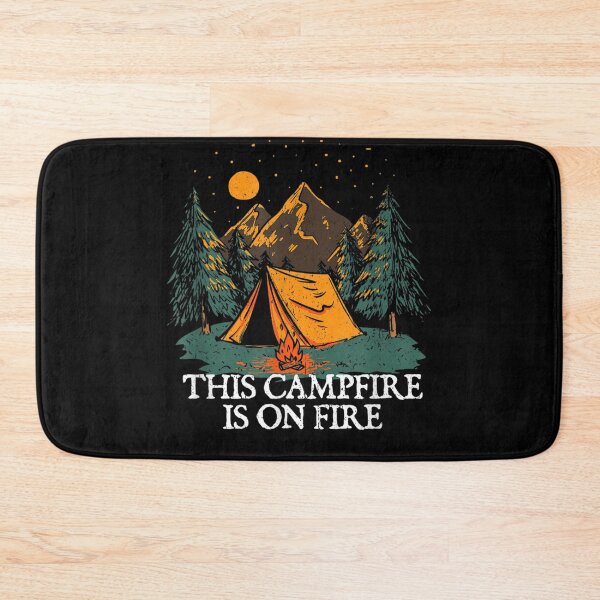 Item preview, This Campfire Is On Fire Camping Dad Jokes Camper Punchline  designed and sold by u8ritaae.